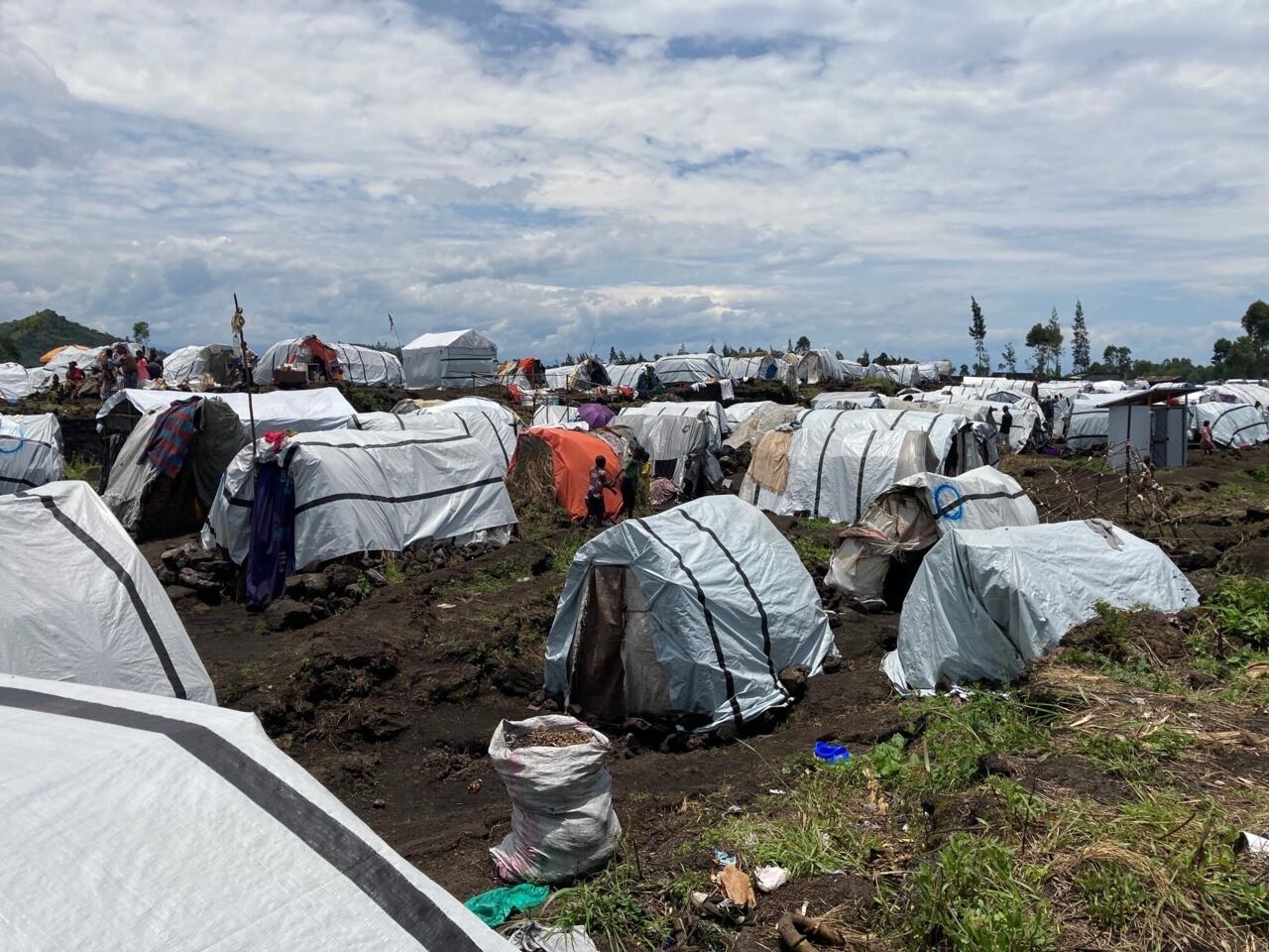 RDC: le camp de Bulengo à Goma au bord de la saturation