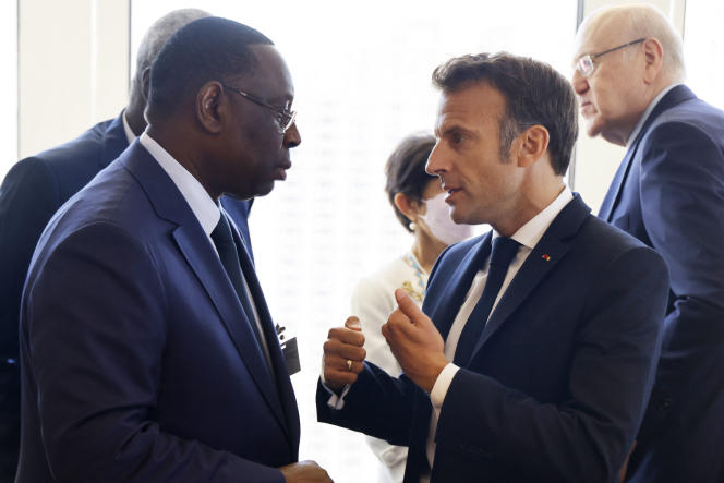 Macron plaide pour l’exploitation du gaz sénégalais