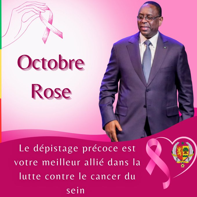 Octobre Rose: Macky Sall appelle à « parler ouvertement » du cancer du sein