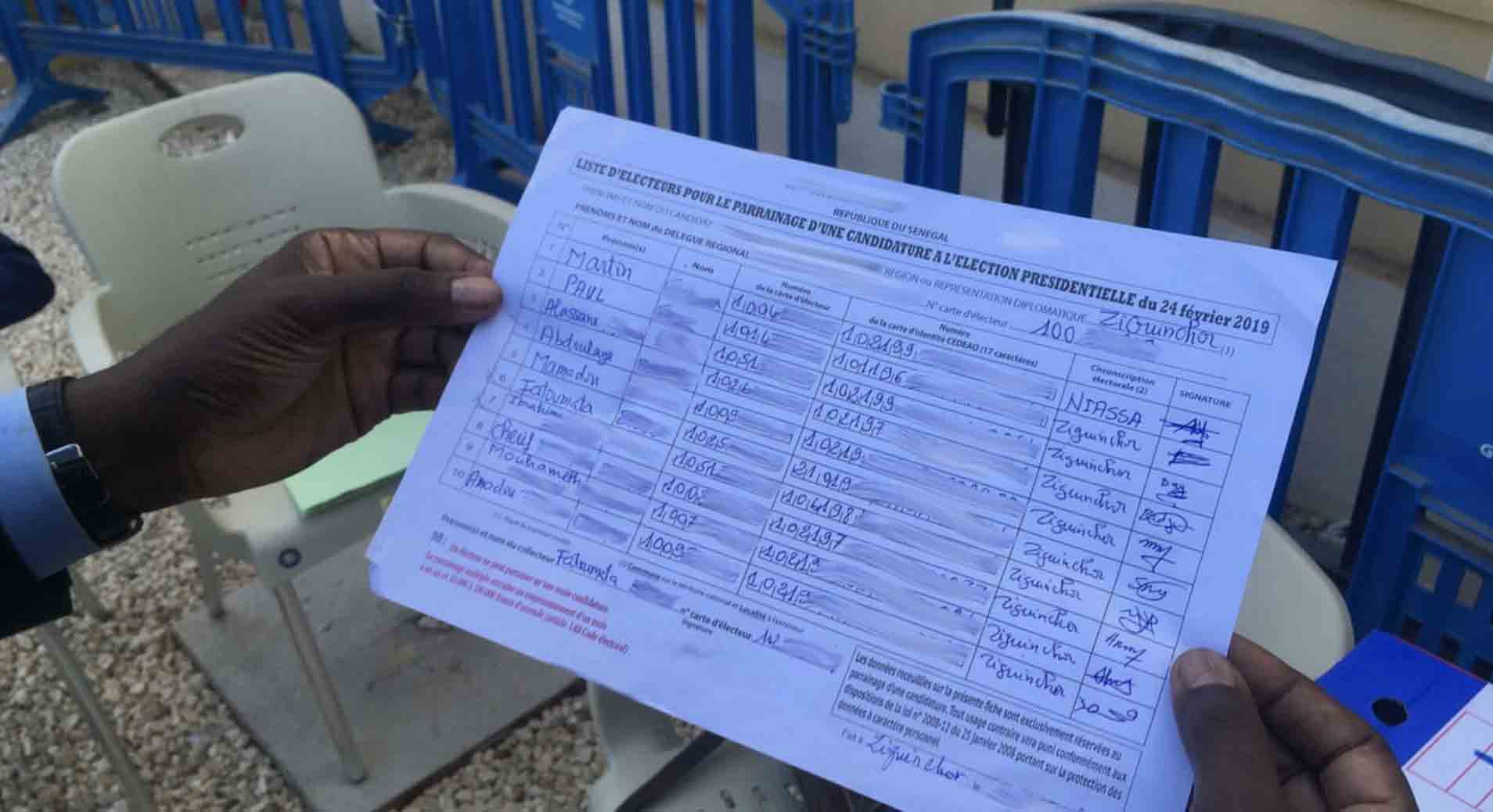 Contrôle de parrainages : un collectif de 27 candidats recalés, dont Sonko, dépose un recours ce lundi